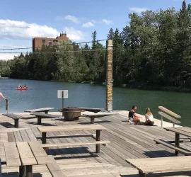 Calgary River Fun At Bowness Park